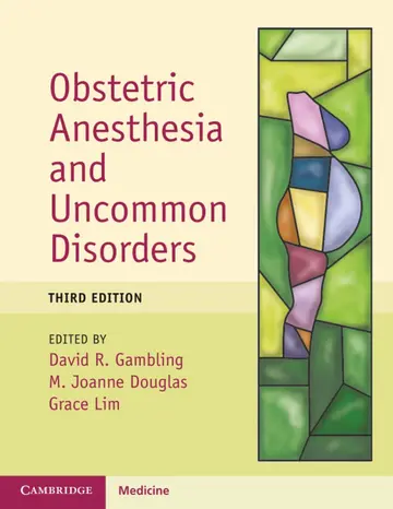 Cover of Obstetric Anesthesia and Uncommon Disorders