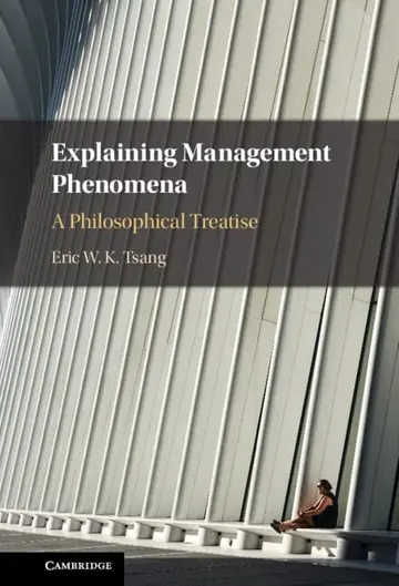 Cover of Explaining Management Phenomena
