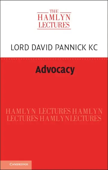 Cover of Advocacy