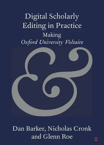 Cover of Digital Scholarly Editing in Practice