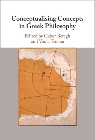 Cover of Conceptualising Concepts in Greek Philosophy