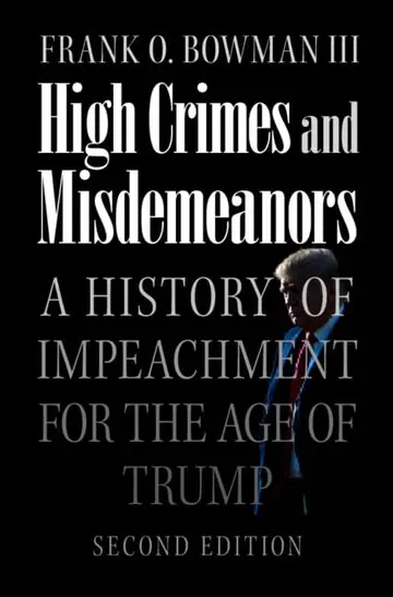 Cover of High Crimes and Misdemeanors