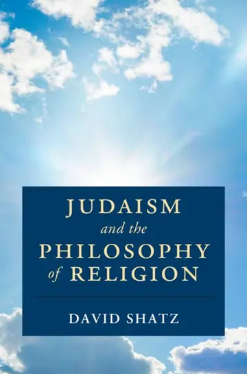 Cover of Judaism and the Philosophy of Religion