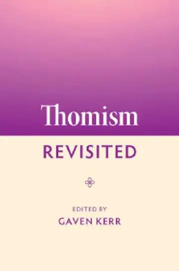 Cover of Thomism Revisited
