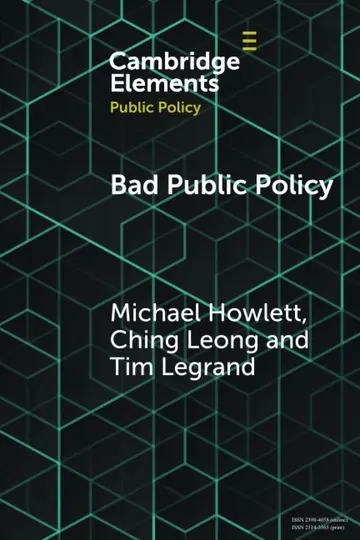 Cover of Bad Public Policy
