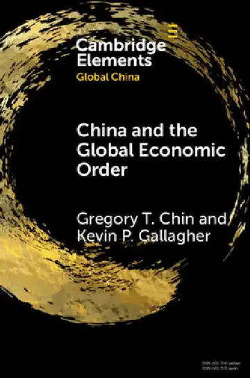 Cover of China and the Global Economic Order