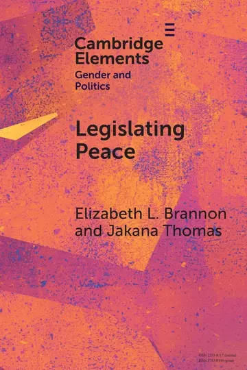 Cover of Legislating Peace