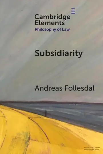 Cover of Subsidiarity