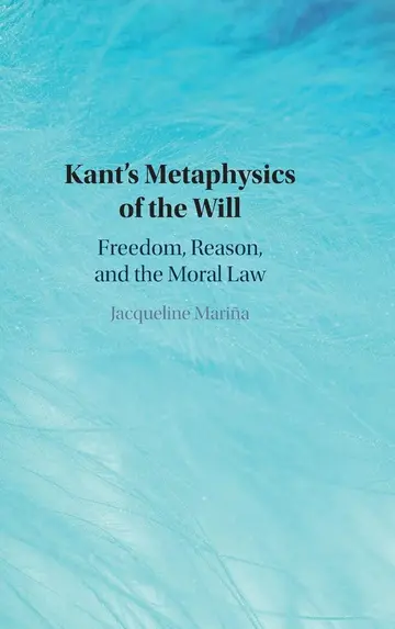Cover of Kant's Metaphysics of the Will