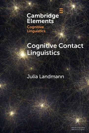 Cover of Cognitive Contact Linguistics