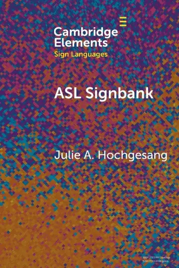 Cover of ASL Signbank