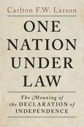 Cover of One Nation Under Law