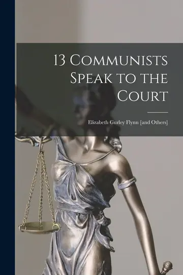 Cover of 13 Communists Speak to the Court