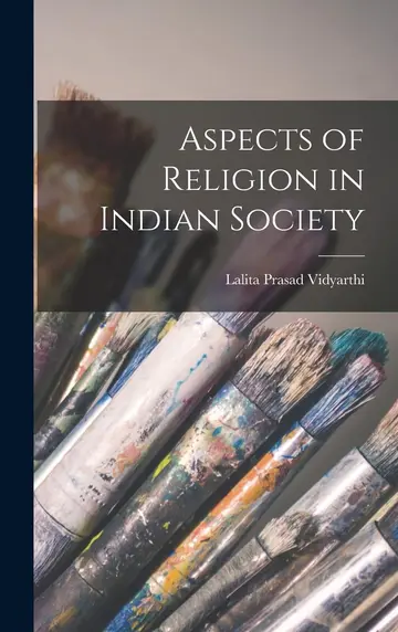 Cover of Aspects of Religion in Indian Society