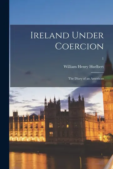 Cover of Ireland Under Coercion; the Diary of an American; 1