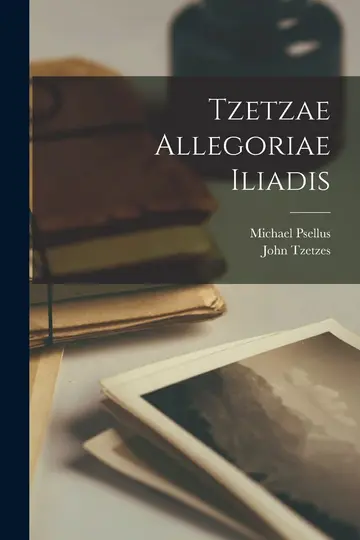 Cover of Tzetzae Allegoriae Iliadis