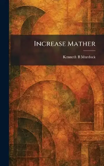 Cover of Increase Mather