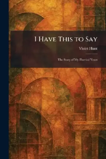 Cover of I Have This to Say