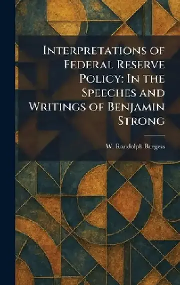 Cover of Interpretations of Federal Reserve Policy