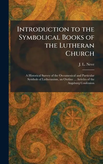 Cover of Introduction to the Symbolical Books of the Lutheran Church