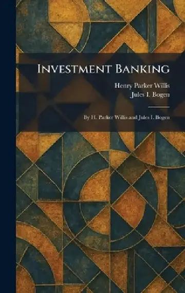 Cover of Investment Banking