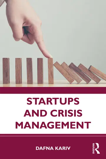 Cover of Startups and Crisis Management