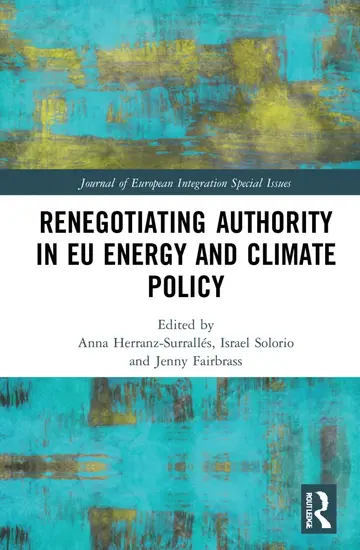 Cover of Renegotiating Authority in EU Energy and Climate Policy