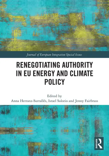 Cover of Renegotiating Authority in EU Energy and Climate Policy