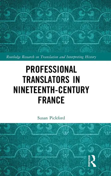 Cover of Professional Translators in Nineteenth-Century France