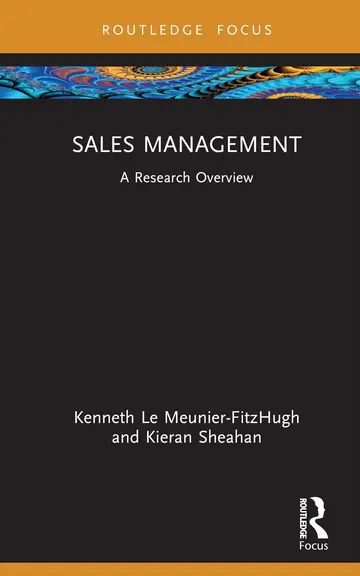 Cover of Sales Management