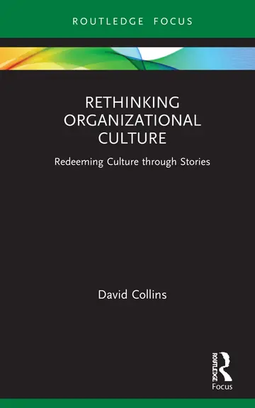 Cover of Rethinking Organizational Culture