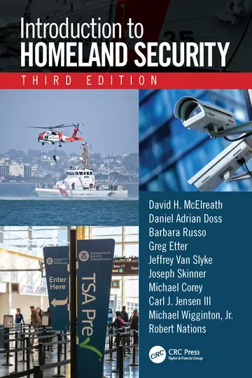 Cover of Introduction to Homeland Security, Third Edition