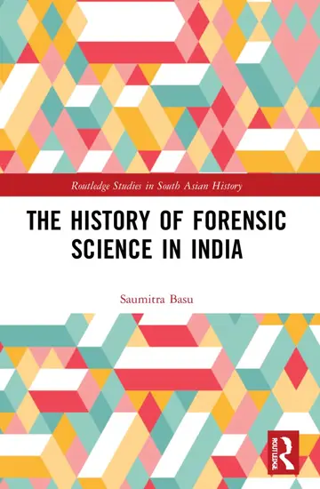 Cover of The History of Forensic Science in India