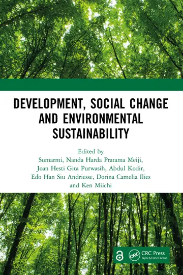 Cover of Development, Social Change and Environmental Sustainability