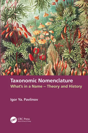 Cover of Taxonomic Nomenclature