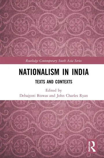 Cover of Nationalism in India