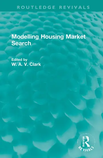 Cover of Modelling Housing Market Search