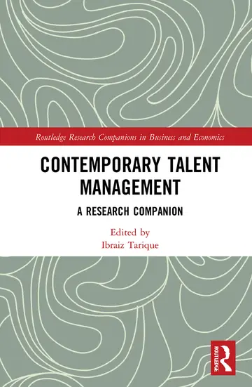 Cover of Contemporary Talent Management