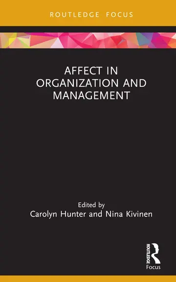 Cover of Affect in Organization and Management