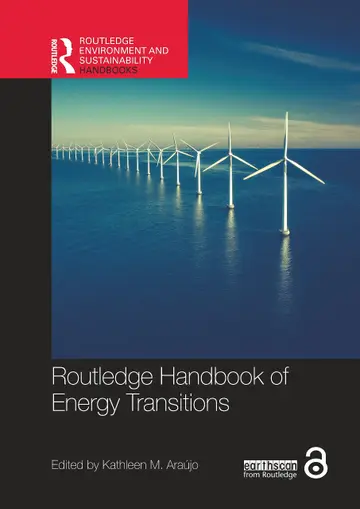 Cover of Routledge Handbook of Energy Transitions (Hb 2023)