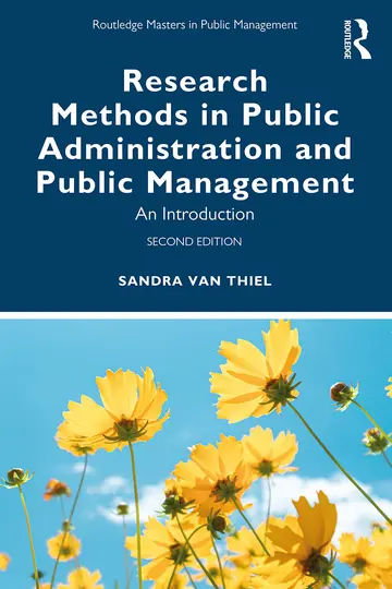 Cover of Research Method in Public Administration and Public Management
