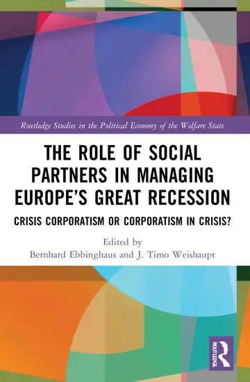 Cover of The Role of Social Partners in Managing Europe’s Great Recession