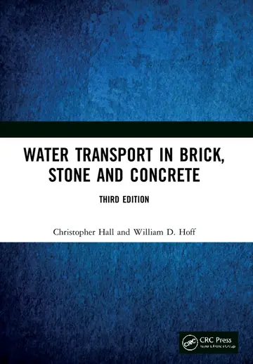 Cover of Water Transport in Brick, Stone and Concrete