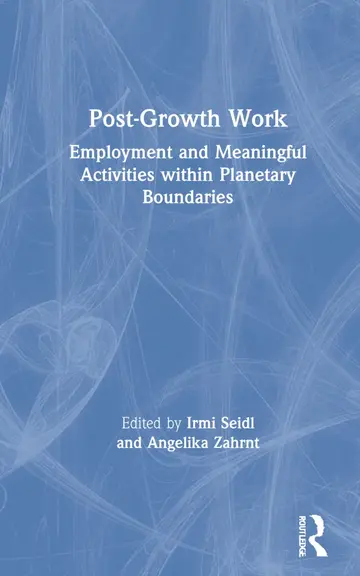 Cover of Post-Growth Work