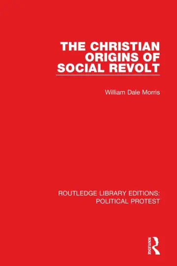 Cover of The Christian Origins of Social Revolt
