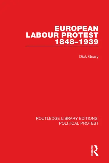 Cover of European Labour Protest 1848–1939