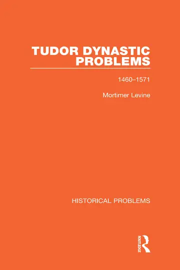 Cover of Tudor Dynastic Problems