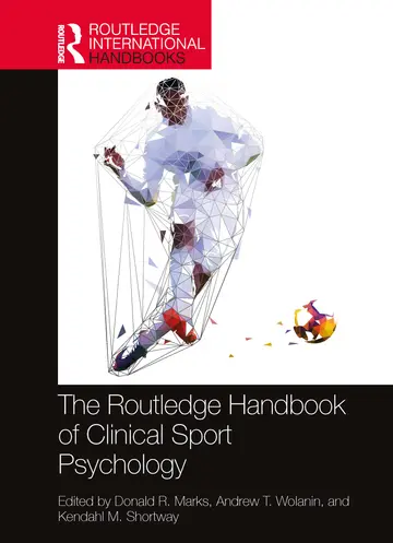 Cover of The Routledge Handbook of Clinical Sport Psychology