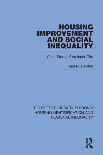 Cover of Housing Improvement and Social Inequality