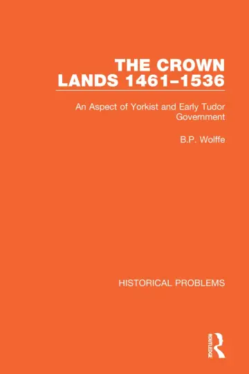 Cover of The Crown Lands 1461-1536